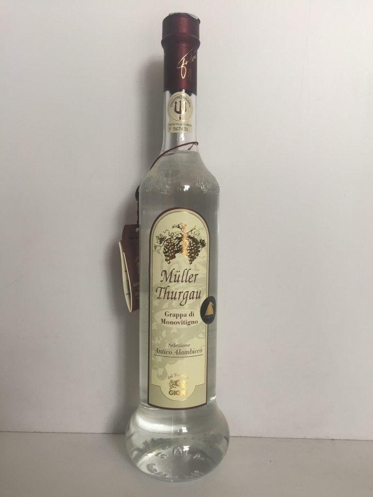 – ANTICO CL. ALAMBICCO - BIANCA DrinDrink GRAPPA 70 - THURGAU MULLER GIORI